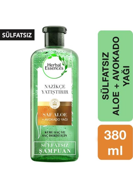 Herbal Essences Aloe Gücü+Avocado Şampuan 380 ml