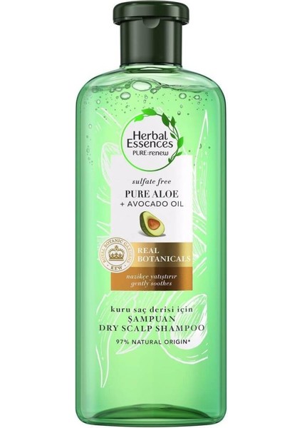 Herbal Essences Aloe Gücü+Avocado Şampuan 380 ml