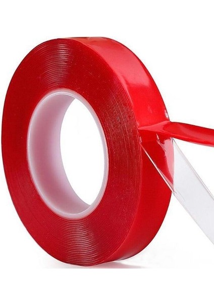 Silikonlu Çift Taraflı Montaj Bandı 18 mm x 5 mt