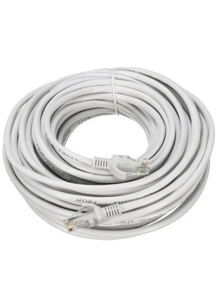 Cat6 Internet Kablosu Modem Ağ Kablo 20 Metre