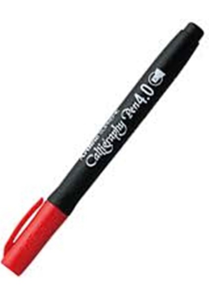 Supreme Calligraphy Pen 4.0 mm Kalem Red