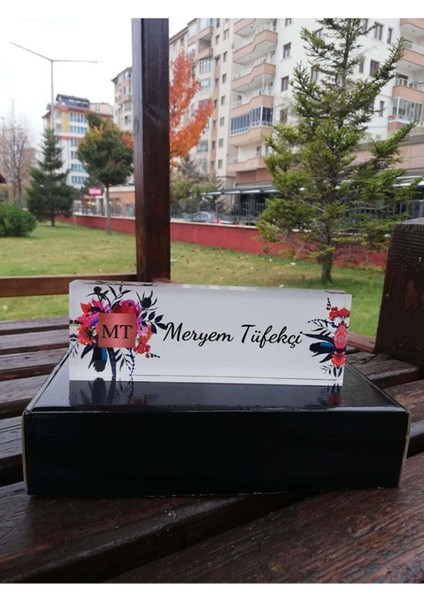 Blokisimlik modern Masa Isimliği, Pleksi Masa Isimliği, Ankara Masa Isimliği Model 16 fiyatları