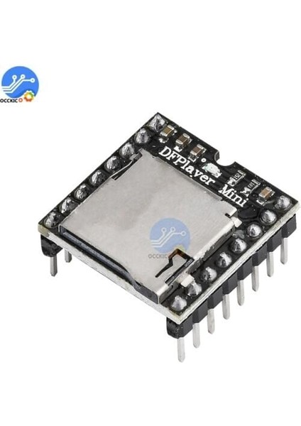 Mini Mp3 Çalar Modülü Tf Kart U Disk Mini