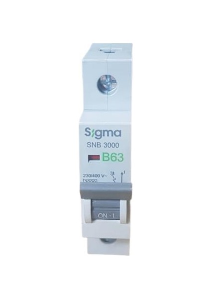63A B/3ka W Otomatik Sigorta Sigma