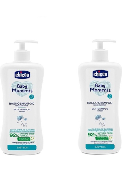 Baby Bath Tenderness Saç ve Vücut Şampuanı (750 ml ) 2 Li Eko Paket