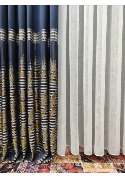 Foldet Keten 1-3 Sık Pile Tül Perde modelleri