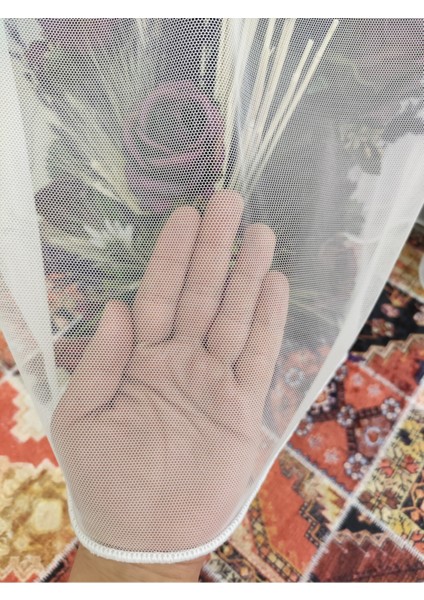 Desensiz Petek Zemin Grek 1-3 Sık Pile Tül Perde modelleri