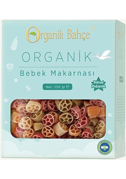 Organik Bahçe Organik Bebek Makarnası 250GR