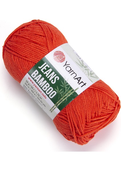 Yarn Art Jeans Bamboo El Örgü Ipi,nar ÇIÇEĞI-141