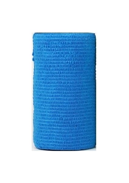 Kendinden Yapışkanlı Coban Bandaj 10CM x 4,5m Mavi