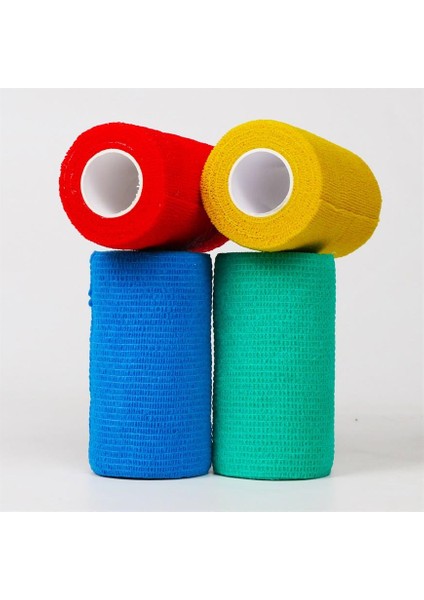 Kendinden Yapışkanlı Coban Bandaj 10CM x 4,5m Mavi