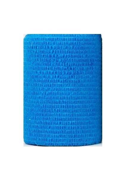 Kendinden Yapışkanlı Coban Bandaj 7,5cm x 4,5m Mavi