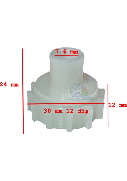 Moulinex Moulinette 68902 Mutfak Robotu Mil Kavrama Dişlisi