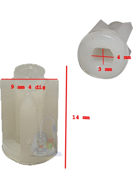 Felix Salsa FL184 Blender Kavrama (Hazne Kapağında)