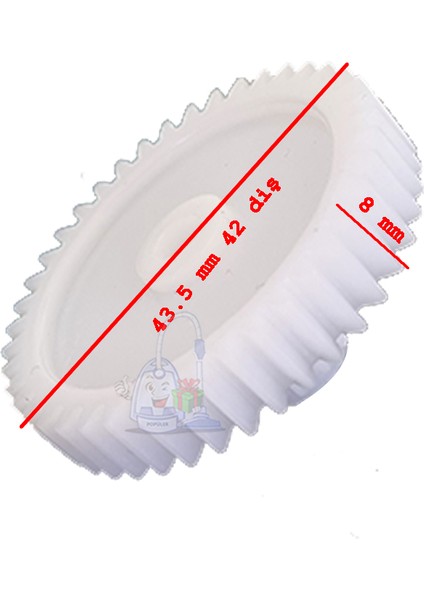 Arzum Ironmıx AR178 Blender Hazne Kapağı Orta Dişlisi Uyumlu fiyatları