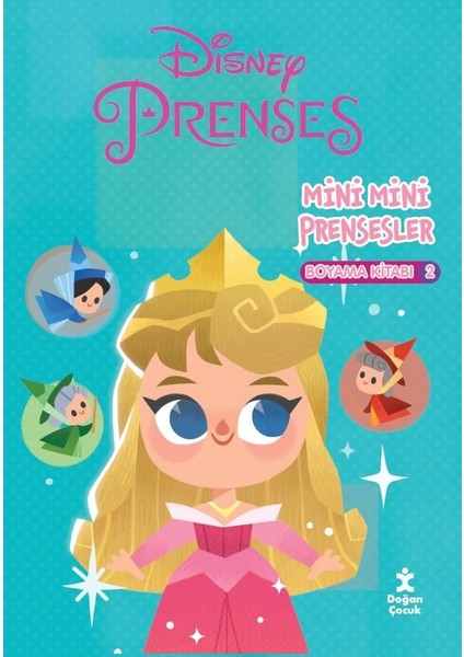 Dısney Prenses Mini Mini Prensesler Boyama Kitabı 2