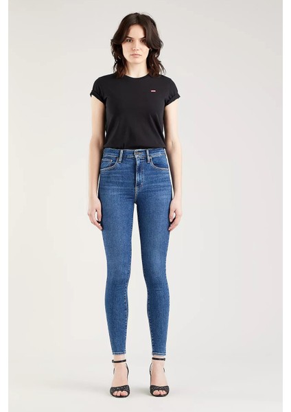 Mile High Super Skinny Kadın Jean Pantolon - Venice For Real - Dark Indigo