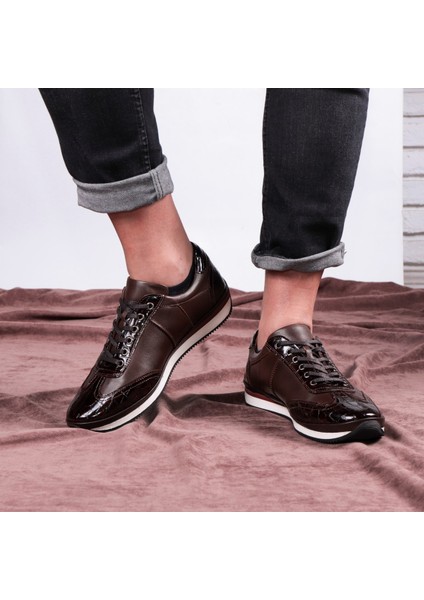 Marvelous Hakiki Deri Erkek Günlük Ayakkabı Kaydırmaz Taban fırsatları