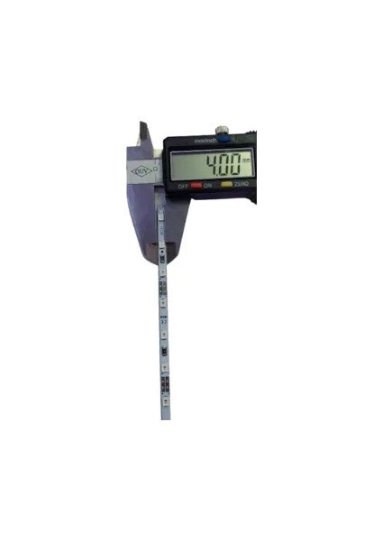 4 mm 2835 120 Ledli Alüminyum Çubuk LED Sarı