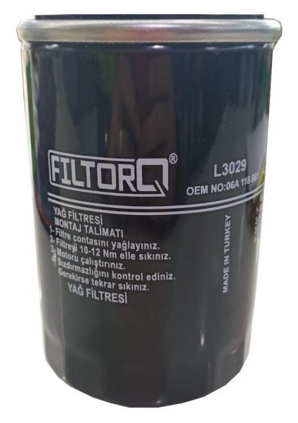 Seat Ibıza 3 99-02 Filtorq Yağ Filtresi L 3029