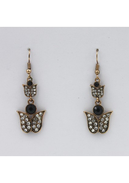 Gold Vip Vintage Tasarım Küpe