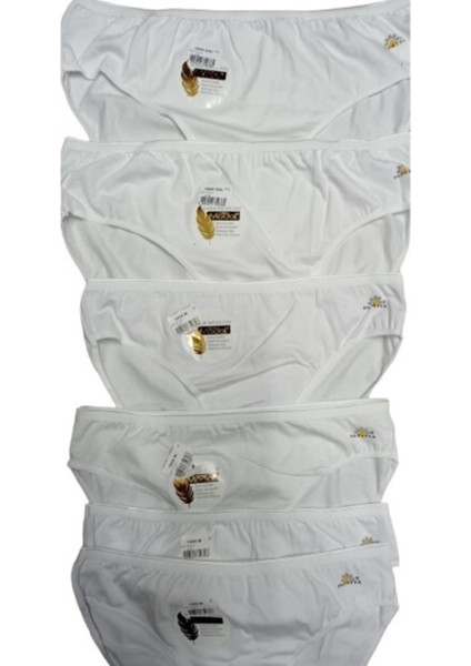 Kadın 6'lı Paket Likralı Modal Külot 1850-