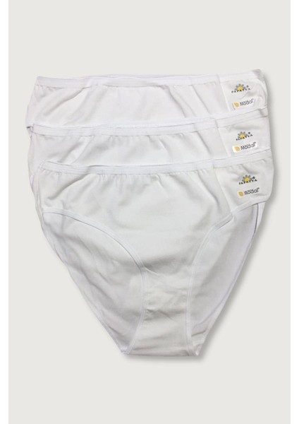 Kadın 3'lü Paket Likralı Modal Külot 1850-