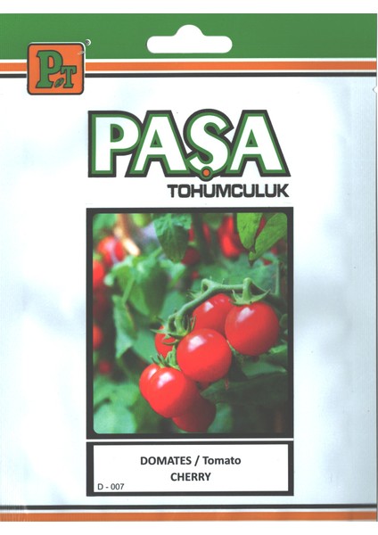 Domates Cherry (Çeri) Tohumu 2gr - (400+ Adet Tohum) Paşa Tohumculuk Balıkesir