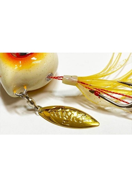 Risky Tairis 150 gr Tai Rubber Slider Jig #01 Orange Gold