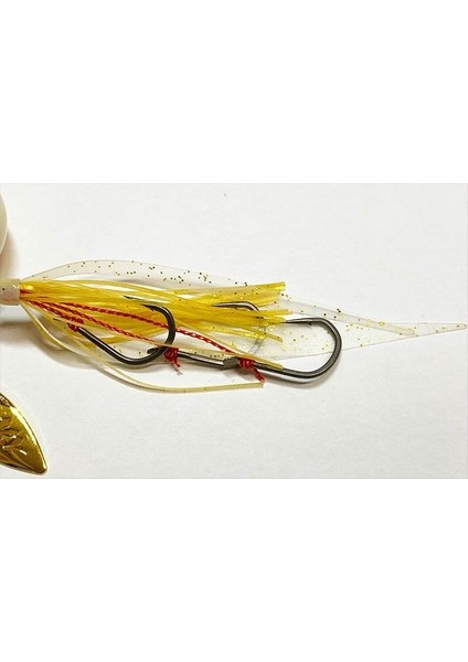 Risky Tairis 150 gr Tai Rubber Slider Jig #01 Orange Gold