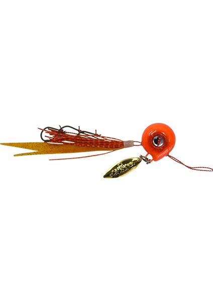 Risky Tairis 150 gr Tai Rubber Slider Jig #03 Natural Orange