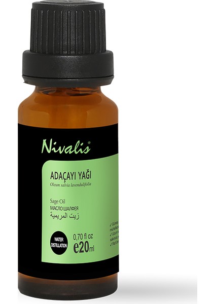 Adaçayı (Acı Elma) Yağı 20 ml
