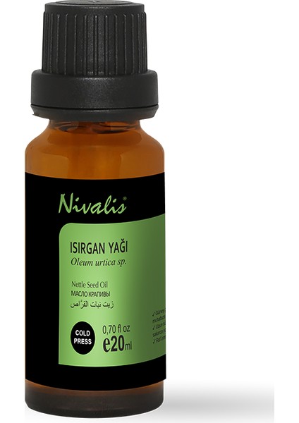 Isırgan Tohumu Taşıyıcı Yağı 20 ml