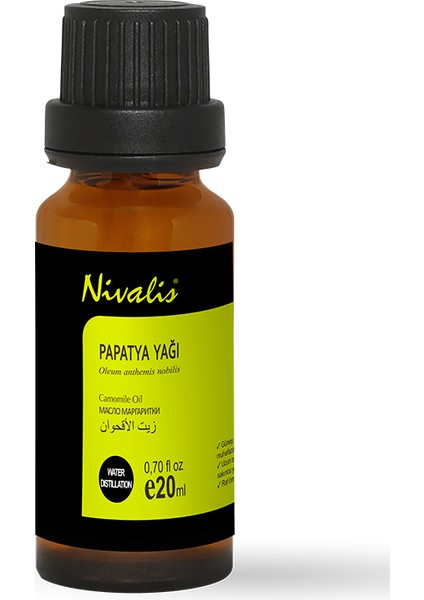 Papatya Uçucu Yağı, Roman Papatyası, 20 ml