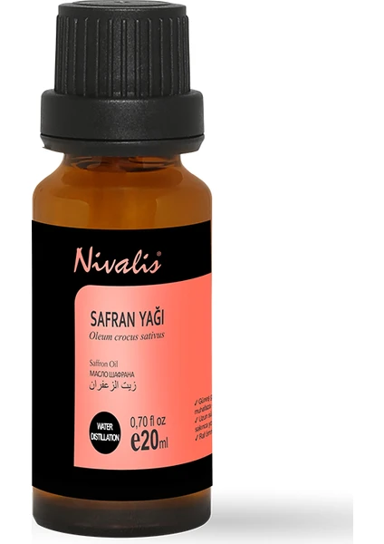 Safran Taşıyıcı Yağı, 20 ml