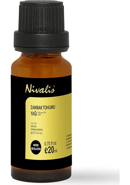 Zambak Tohumu Taşıyıcı Yağı 20 ml