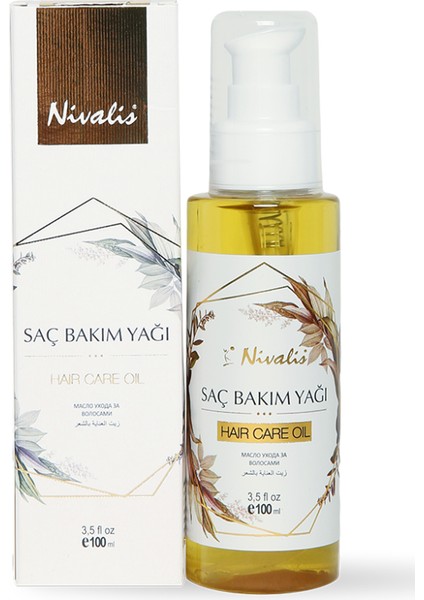 Saç Bakım Yağı, Saçları , Yeni Saçların , 100 ml