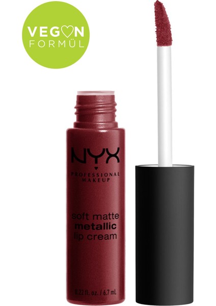 Mat Ruj - Soft Matte Metallic Lip Cream Budapest fiyatları