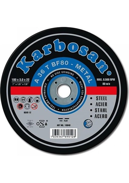 230X3 Metal Kesici- 1ADET