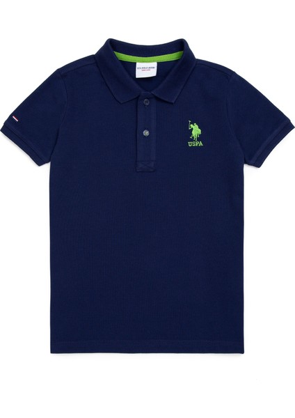 Erkek Çocuk Lacivert Basic T-Shirt 50249283-VR033