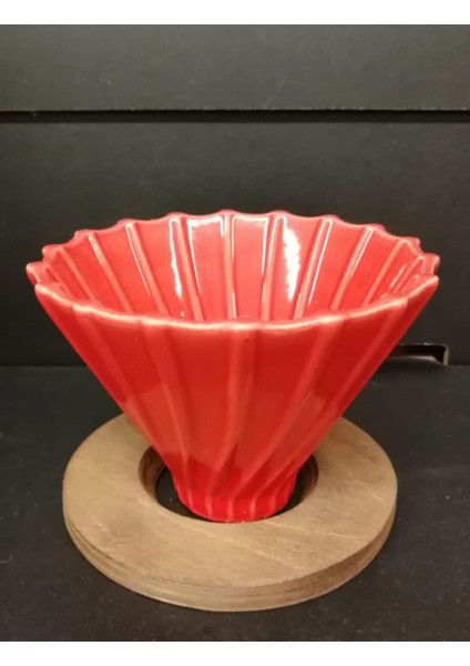 Ahşap Stantlı V60 Dripper Brosilikat Kahve Sürahisi Set fiyatları