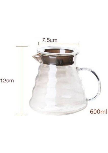 Ahşap Stantlı V60 Dripper Brosilikat Kahve Sürahisi Set indirimleri