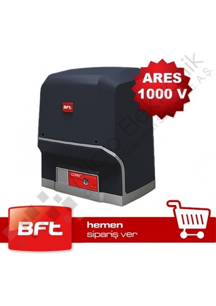 Ares Bt A1000 V Hızlı Tip Yana Kayar Kapı Motoru