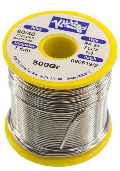1.0 mm 500 gr Lehim Teli 60/40