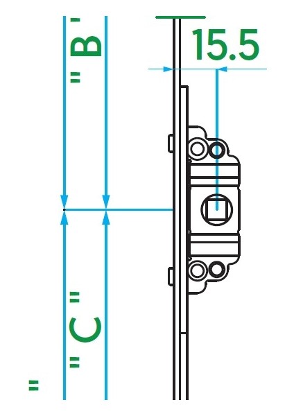 Pen Burada Pvc Pimapen Pencere  Sürgülü - Sürme Ispanyolet - 180 cm