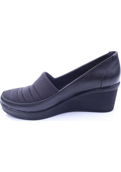 1456 Kadın Dolgu Topuk Strech Ayakkabı modelleri