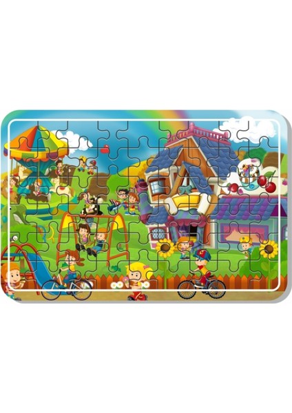 Çiftlik Hayvanları, Deniz, Tatil, Deniz Canlıları, Yılbaşı, Kardan Adam 54 Parça Ahşap Puzzle A41698