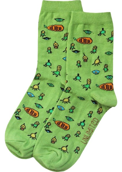 Hayal Gücü Merkezi Derneği Çocukların Çizimlerinden 7li Kadın Soket Çorap Seti fiyatları