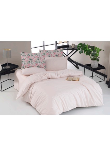 Düz Boya Çift Kişilik Nevresim Takımı Paradise * Düz Nevresim Seti (4 Yastık Kılıfı)