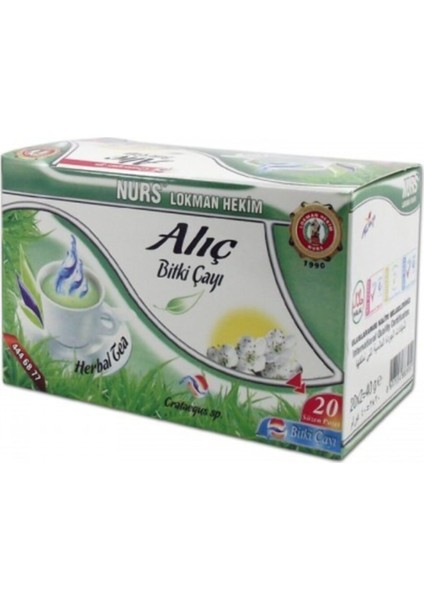 Alıç Bitki Çayı 20LI Nurs Lokman Hekim